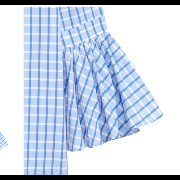 BNWOT H&M Bell Sleeve Button Down Blouse - Picture 3 of 10